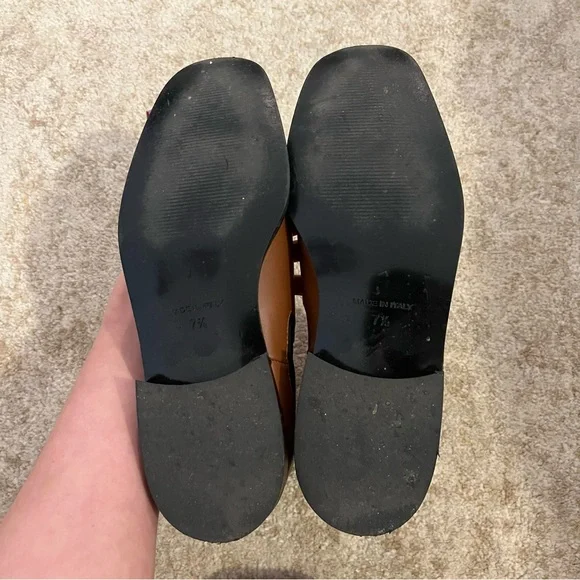 Everlane The Italian Leather Square Toe Chelsea Boots in Peanut Size 7.5 - Picture 8 of 10